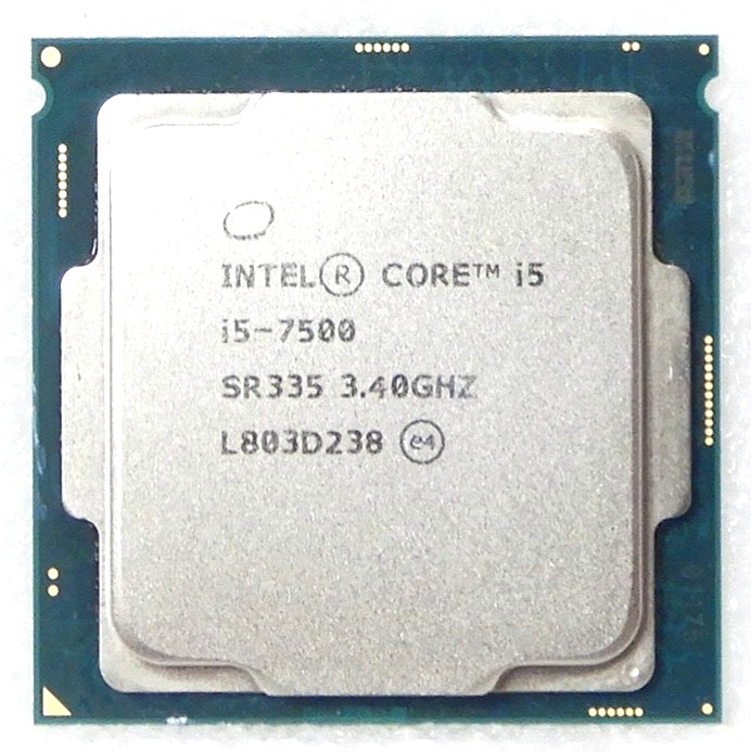 Intel Core i5-7500 Processor SR335  3.4 GHz  4 Cores  LGA 1151 Good Condition