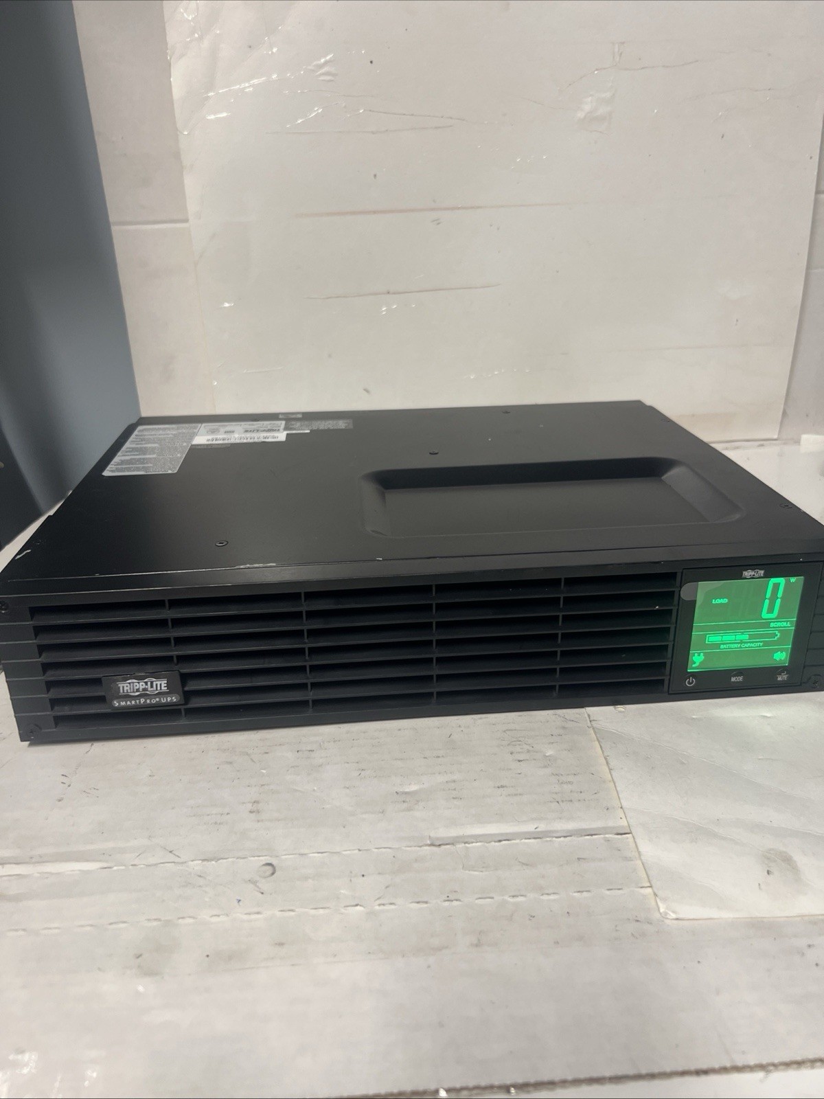 Tripp Lite SmartPro 1500VA 1350W LCD RM 2U 120V Output:(8)5-15R SMART1500RM2U...