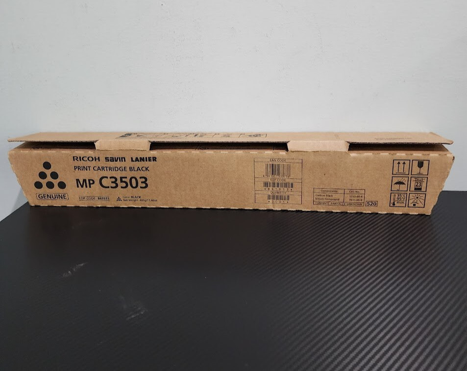 Ricoh 841813 841817 Black Toner Cartridge Ricoh MP C3503