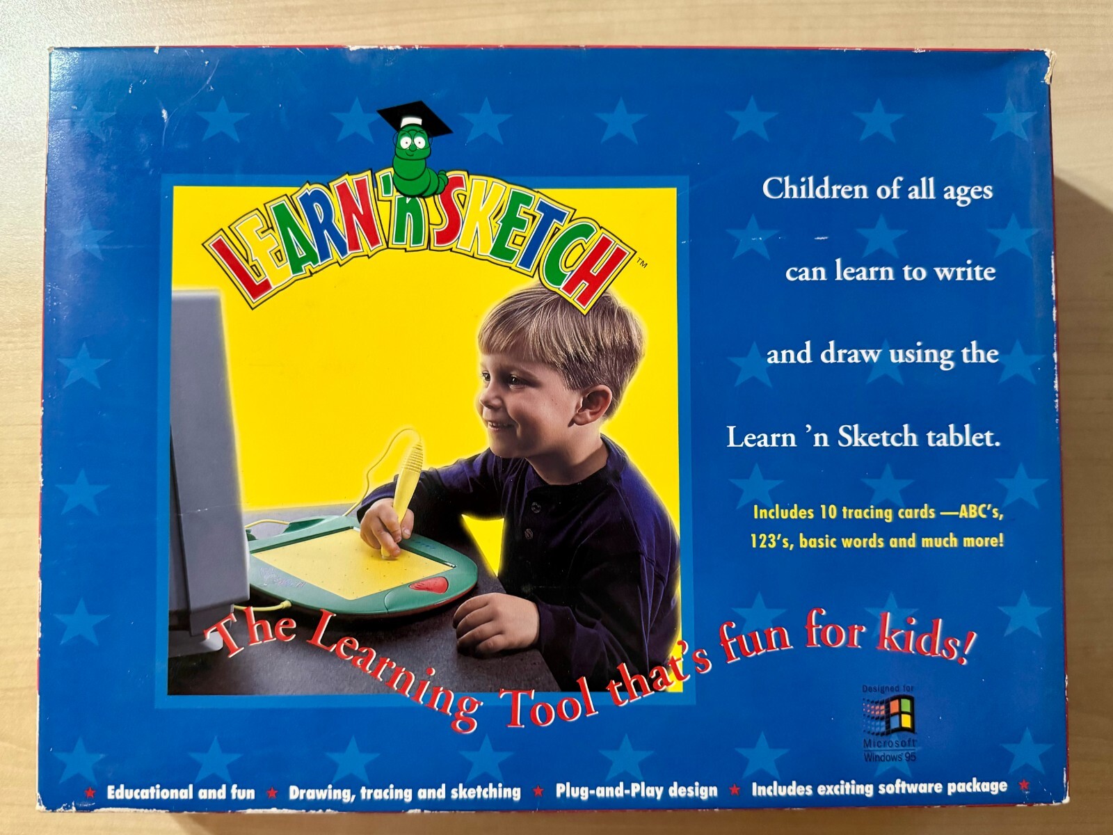 Learn 'n Sketch Windows 1995 Software