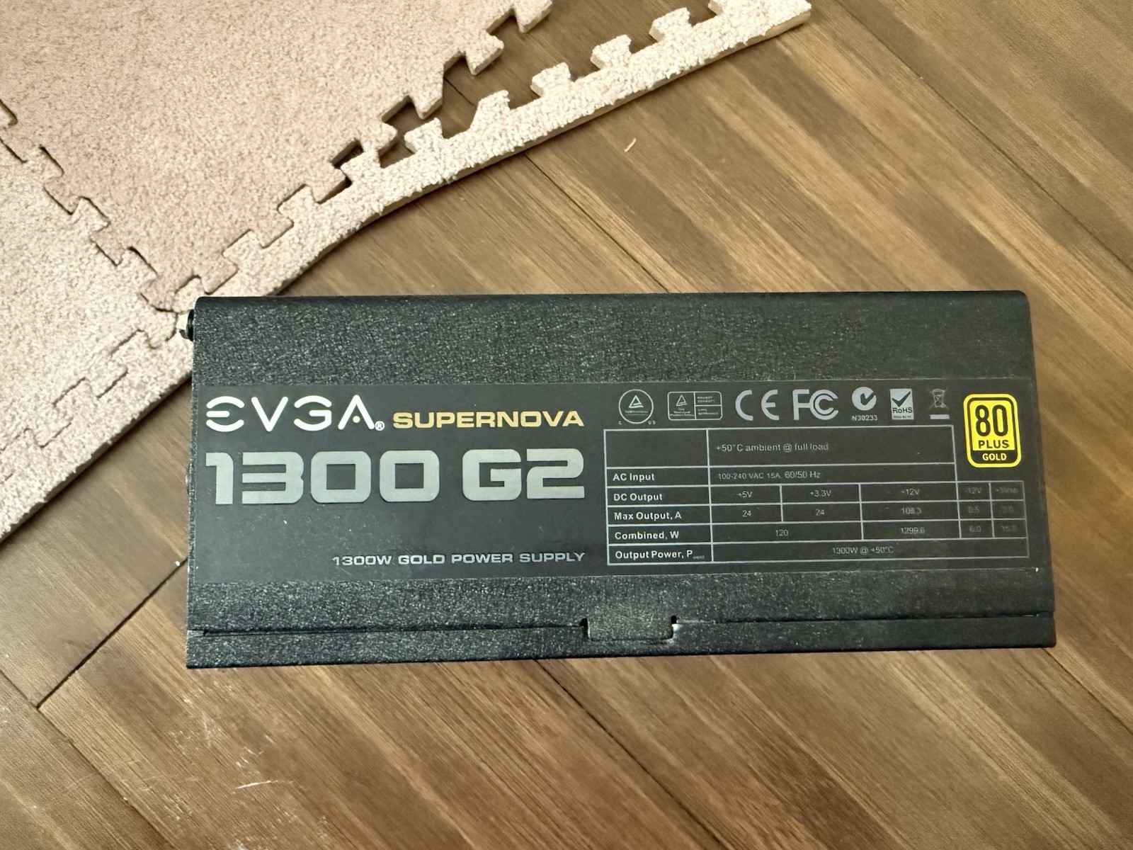 EVGA Supernova 1300 G2 Power Supply NO WIRES INCLUDED