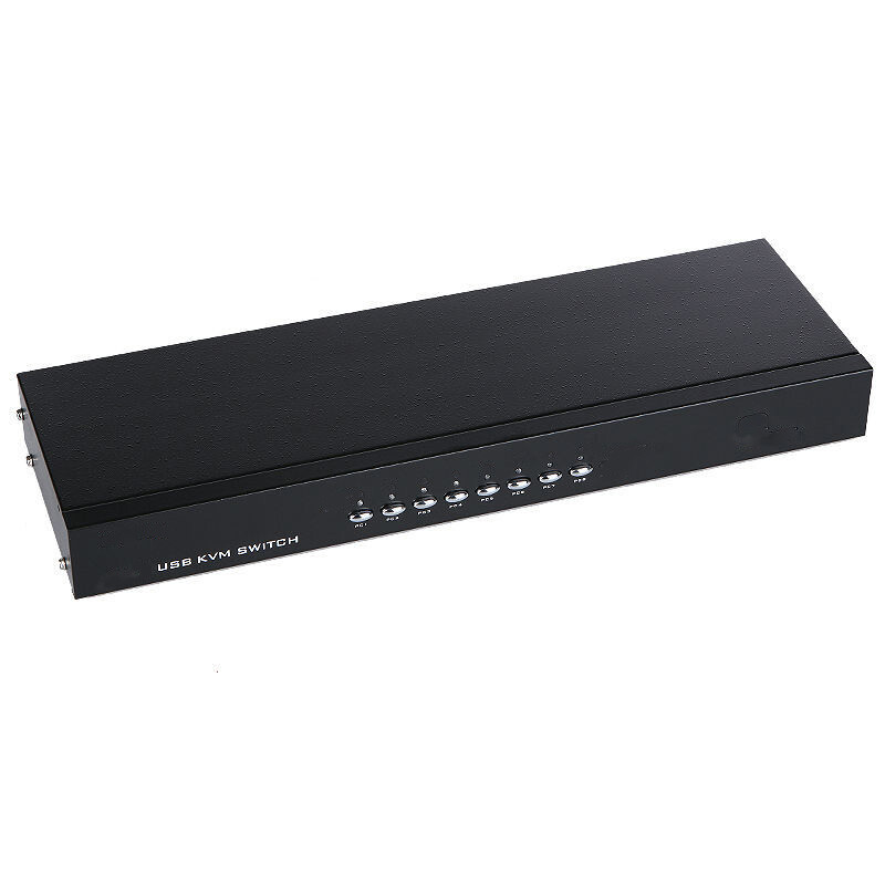 NEW 8 Port USB KVM VGA Switch with 8 Set Cable For  Mouse Keyboard Monitor PC