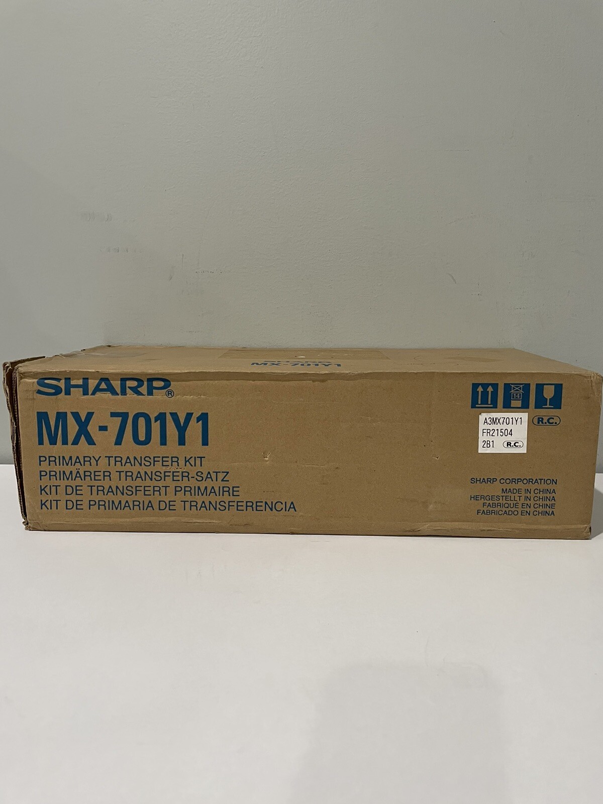 Genuine Sharp MX-701Y1 Primary Transfer Kit for Sharp MX-6201N MX-7001N New