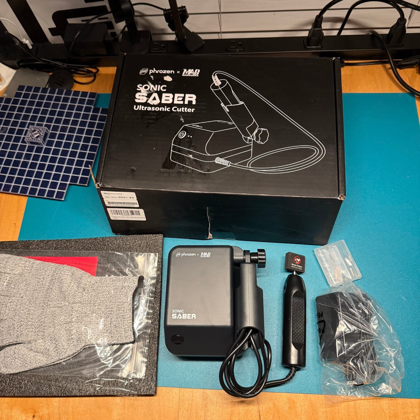 Sonic SABER Ultrasonic Cutter Phrozen MADWORKS Open Box