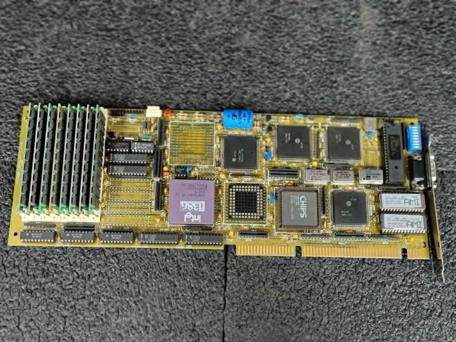 Intel PC53800 i386 A80386DX-25 SBC PICMG Industrial Single Board Computer Board