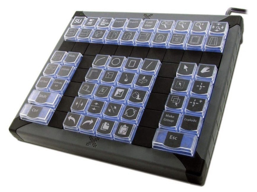 X-keys USB Programmable Keypads and Keyboards (60 Key, XK-60) 60 Key