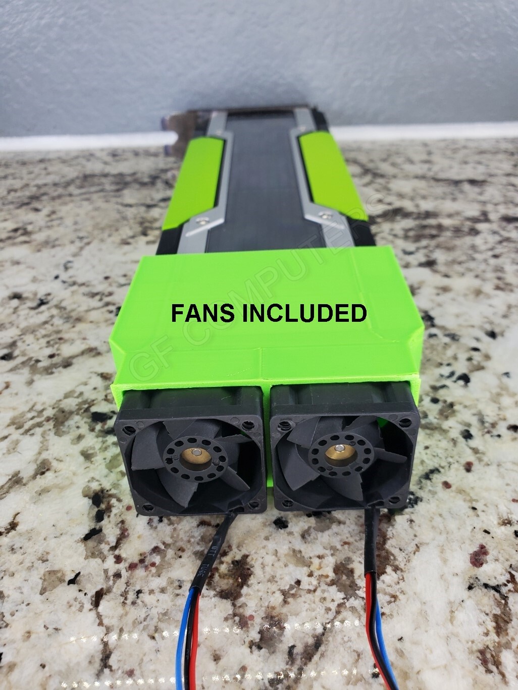 New Nvidia Tesla GPU Cooling Fan Shroud Mounting V100 Accelerator Card AI