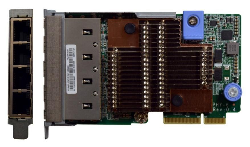 Lenovo 7ZT7A00545 DCG ThinkSystem **New Retail** 1Gb 4-port RJ45 LOM ~E~