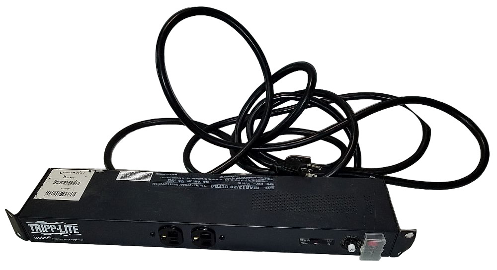 Tripp Lite IBAR12/20ULTRA 8 Outlet Isobar Rackmount Surge Protector Suppressor