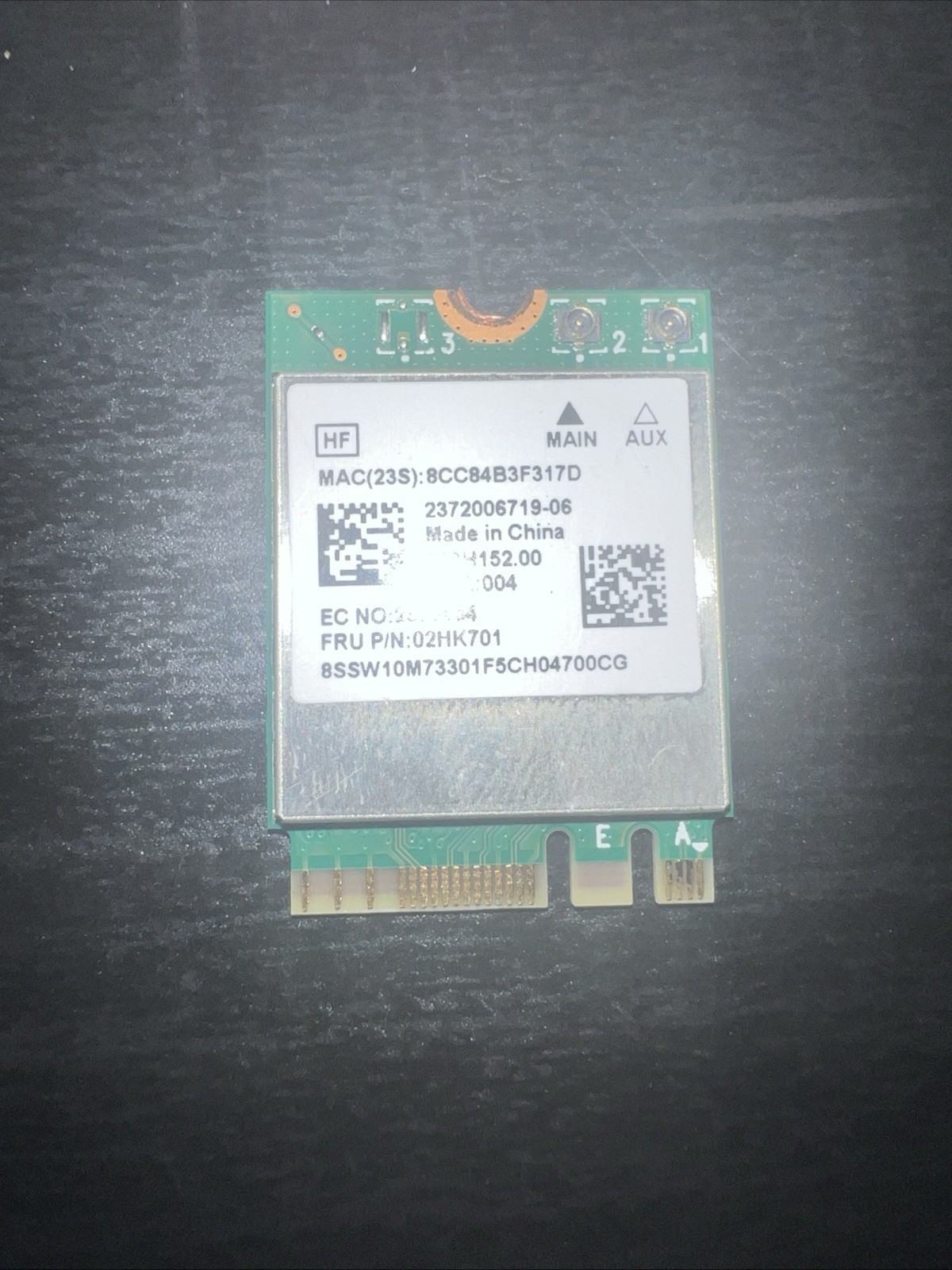 Realtek RTL8822CE For Lenovo WiFi Wireless Bluetooth Dual-band Card