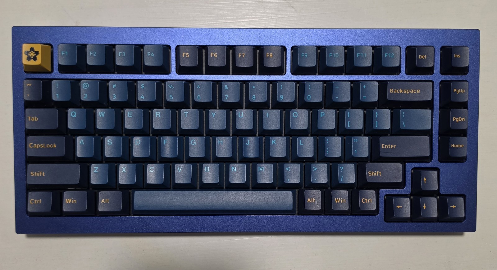 KEYCHRON Q1 PCB V1.0 ANSI RGB WIRED CUSTOM MECHANICAL KEYBOARD MAC OR WINDOWS 