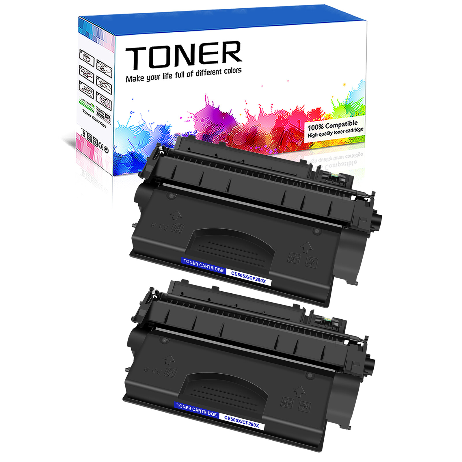 CF280X 80X Toner Cartridge for HP Laserjet Pro 400 M401 M401dw Pro M425 M425dw