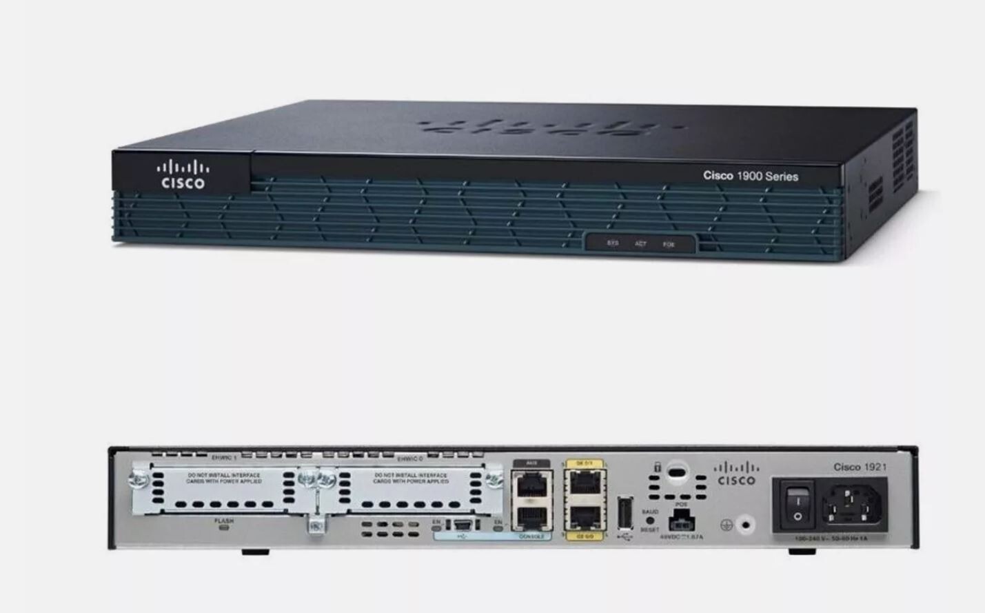 Cisco 1921 Integrated Services Router Gigabit Ethernet CISCO1921/K9 V05