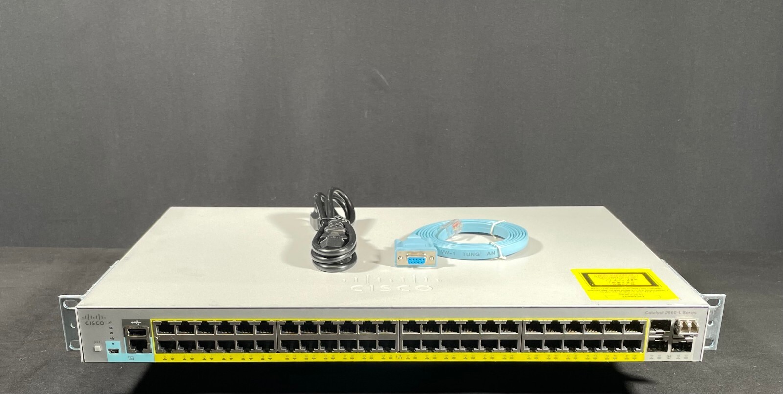 Cisco Catalyst WS-C2960L-48TS-LL 48 Port Gigabit SFP Switch - Same Day Shipping