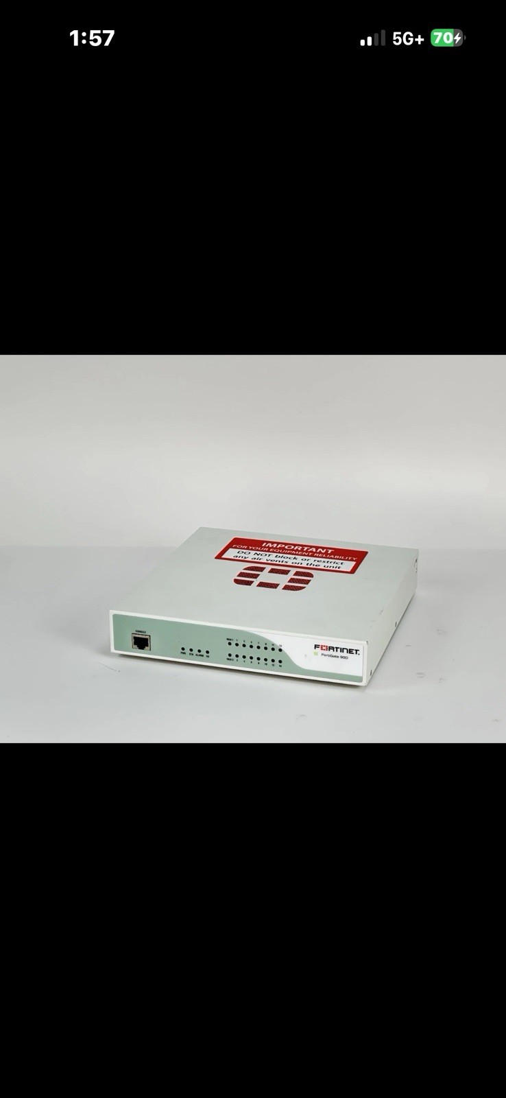 Fortinet FortiGate 90D Firewall VPN Appliance, Standalone, FortiOS Enterprise