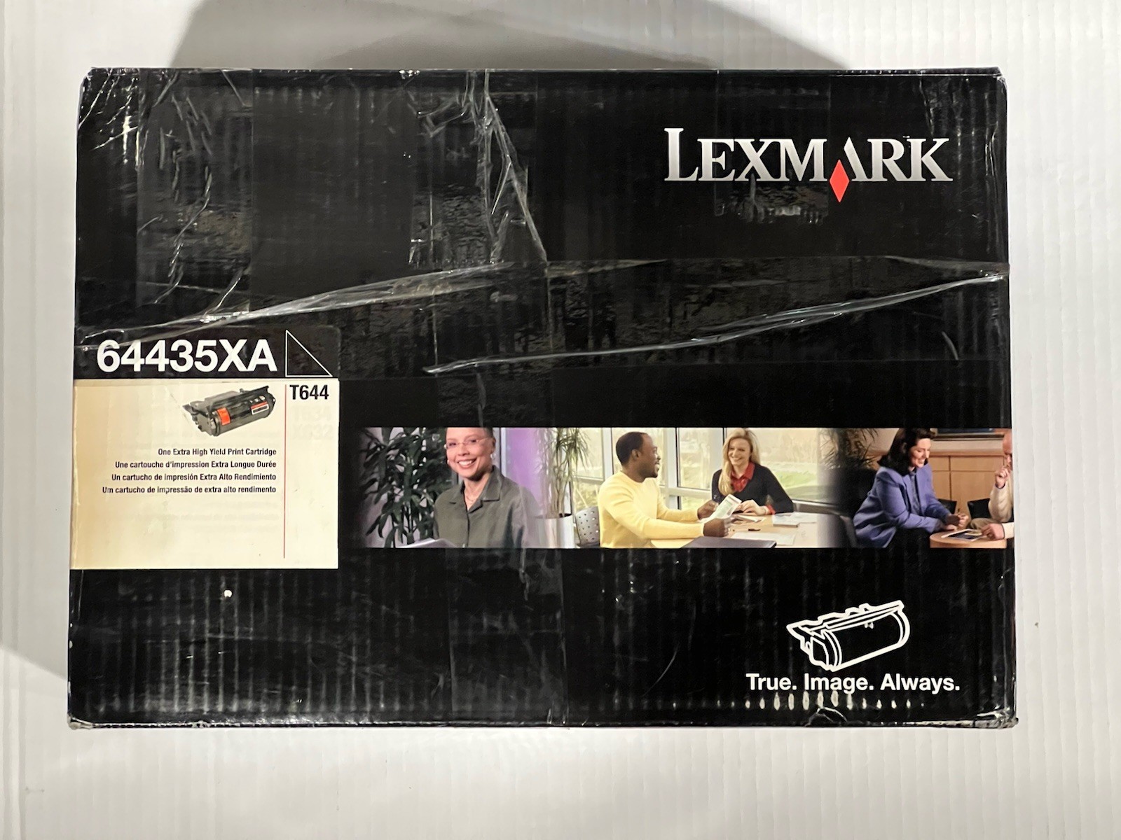 Original Lexmark 64435XA Black Extra High Yield for T644, OEM-Open/Worn Box