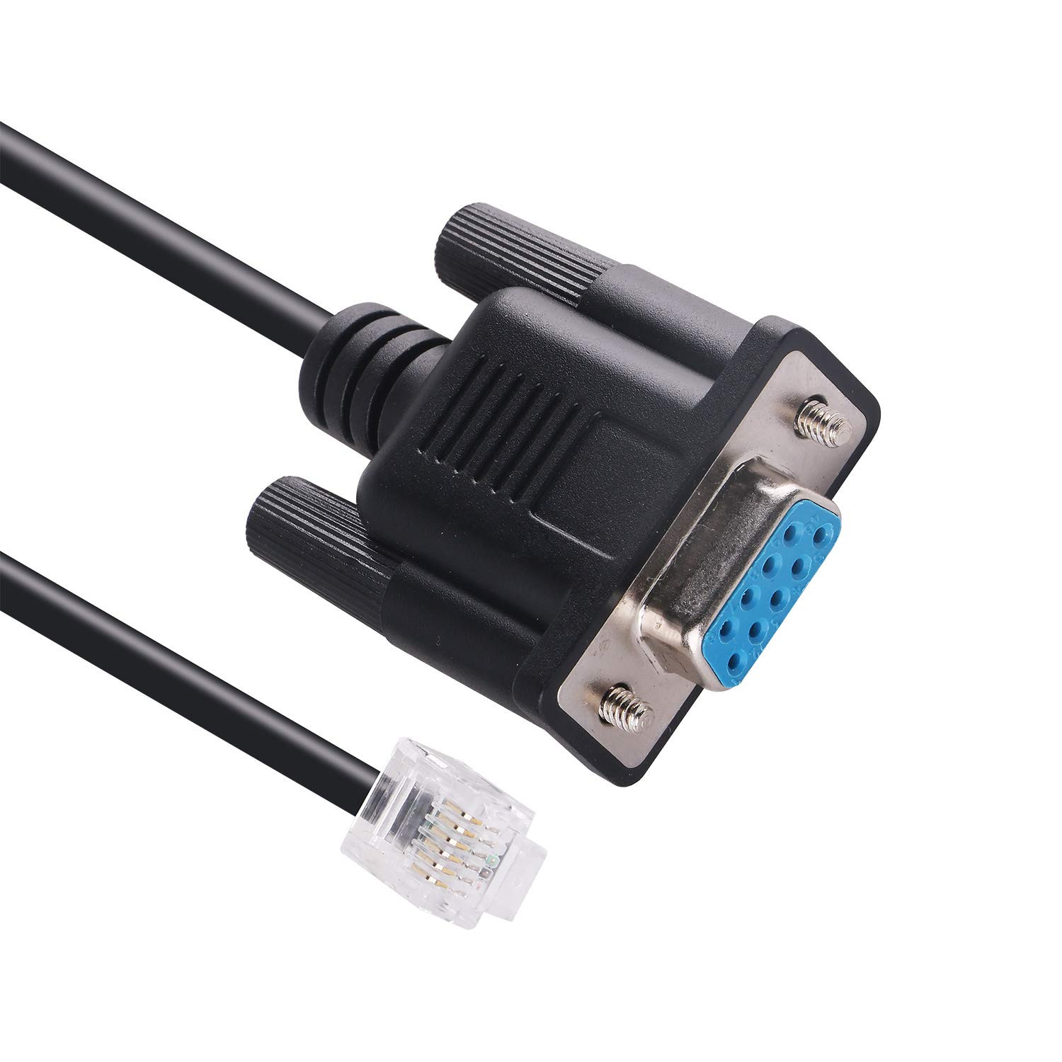 DB9 Serial Cable for Hirschmann Managed Switch, RS232 Serial to RJ11, V.24 Manag