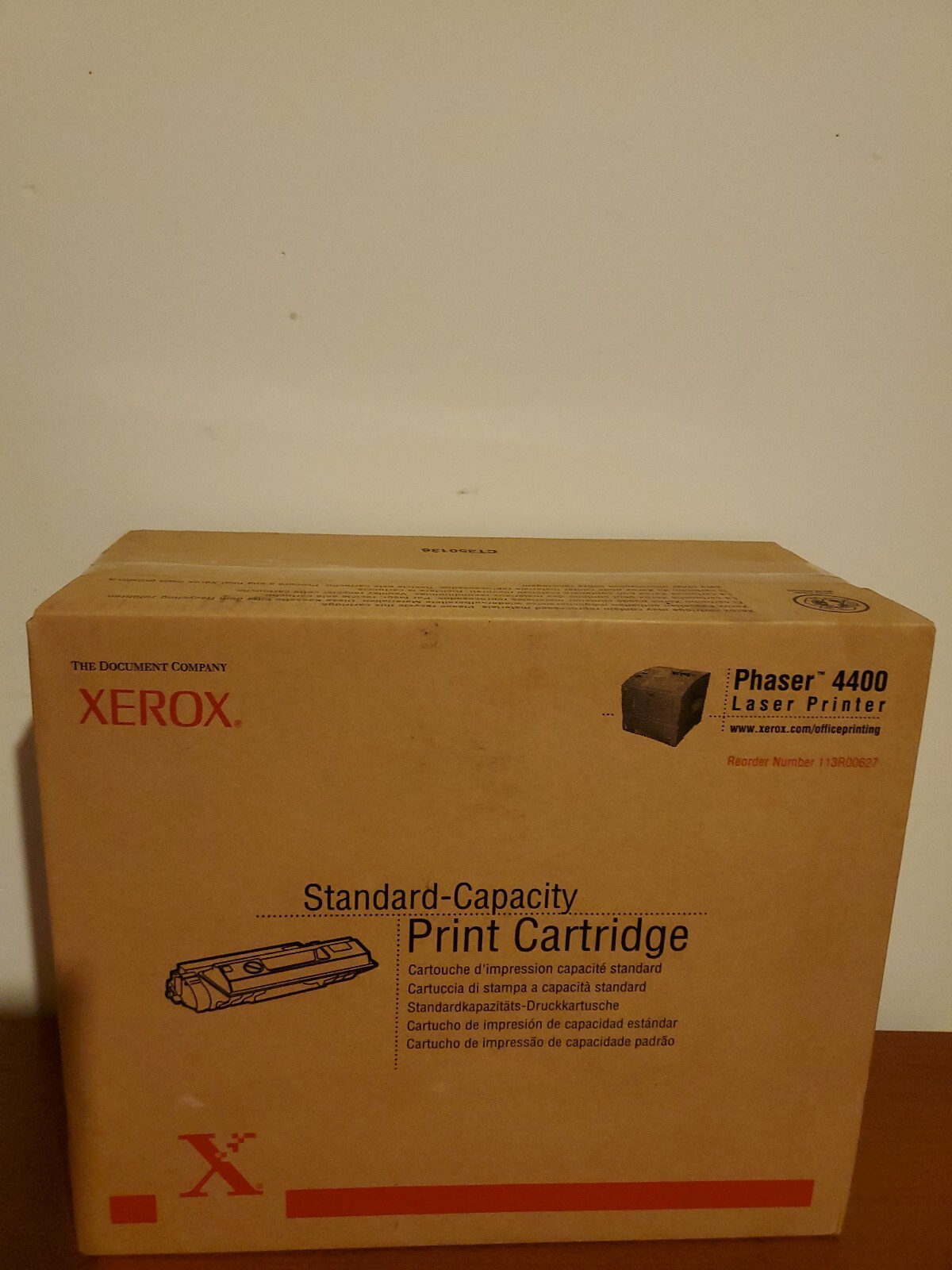 Brand New Factory Sealed Xerox Phaser 4400 113R00627 Laser Genuine OEM