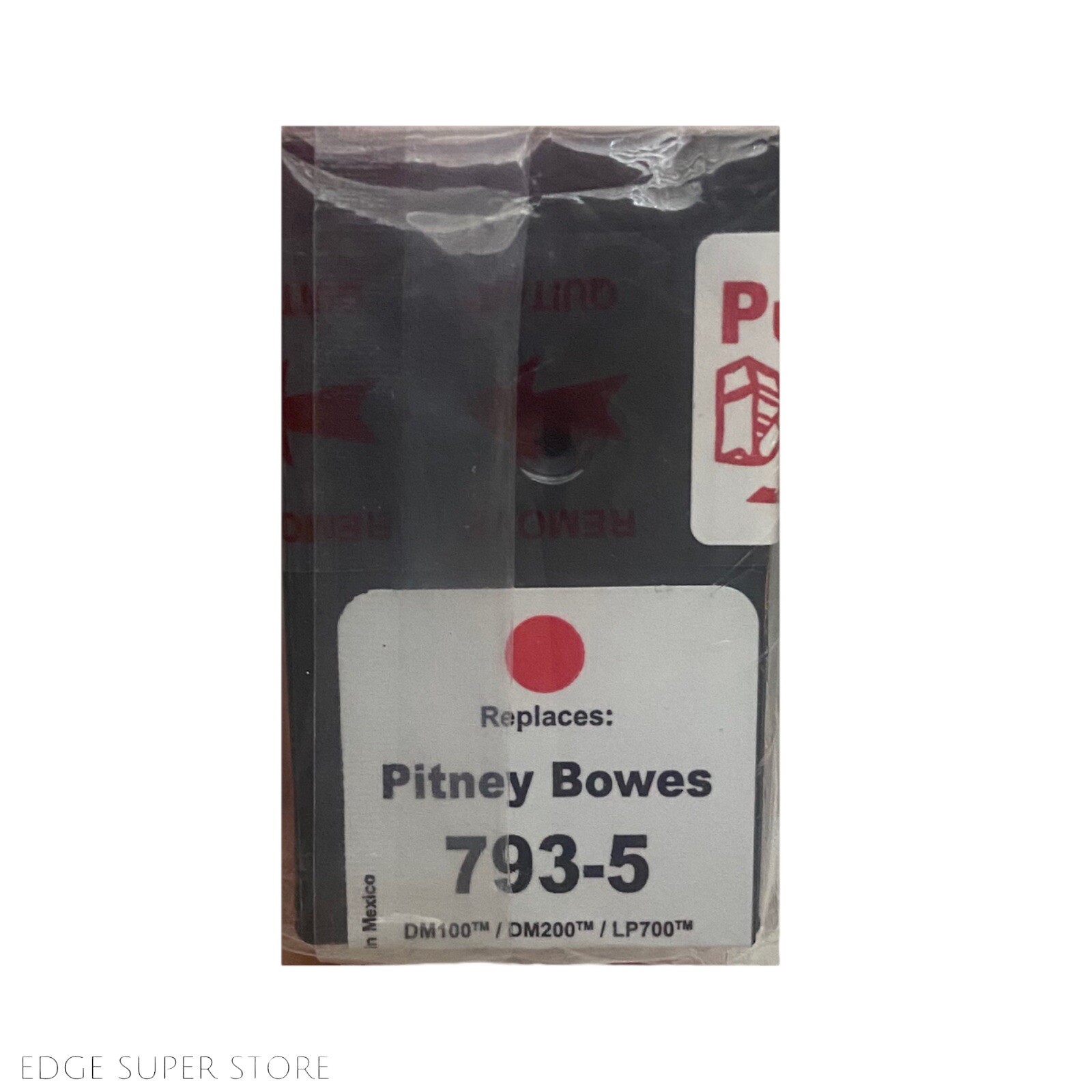 PRMPT7935 Pitney Bowes Comp Dm100 1 Red Fluorescent Printer Ink Cartridge 793-5
