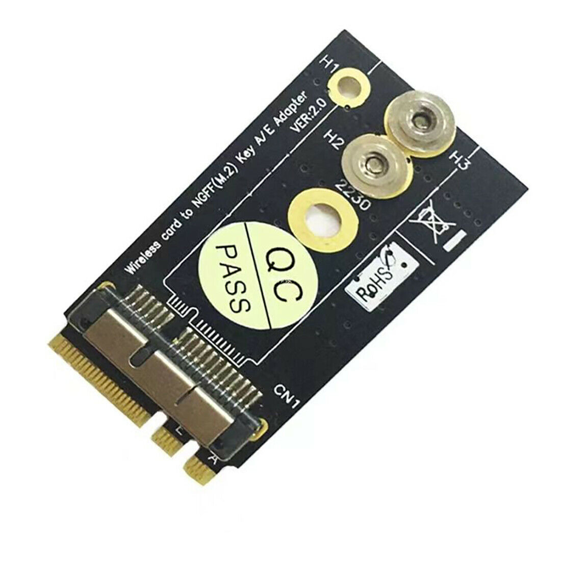 BCM94360CS2/BCM943224 to NGFF(M.2) Key A/E Adapter Card For Mac OS Hackintosh