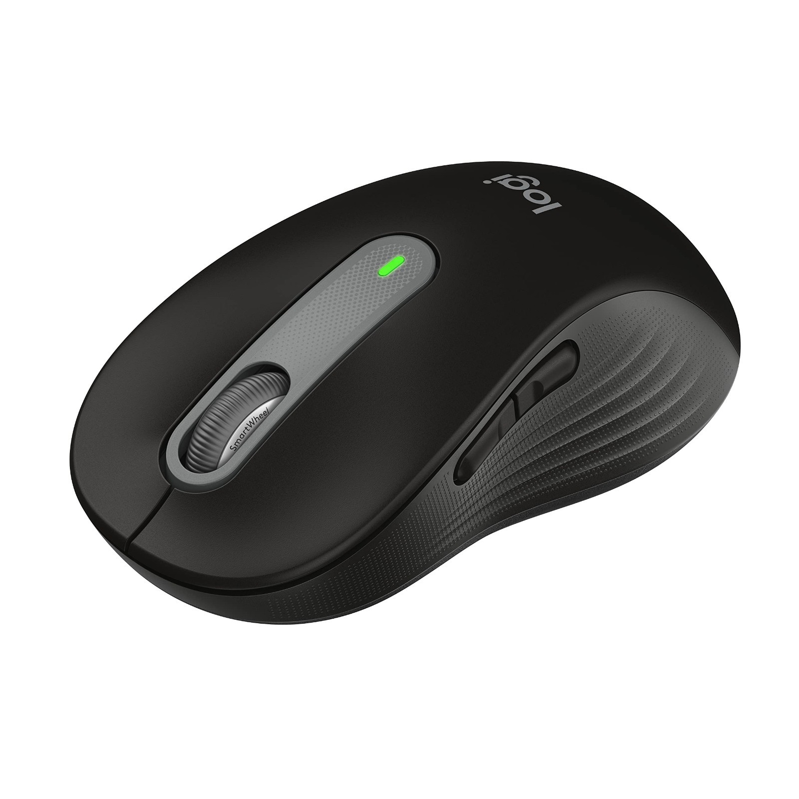 Full Size Wireless Mouse - Ergonomic Design, Large Size, Black Color, Smooth Tra