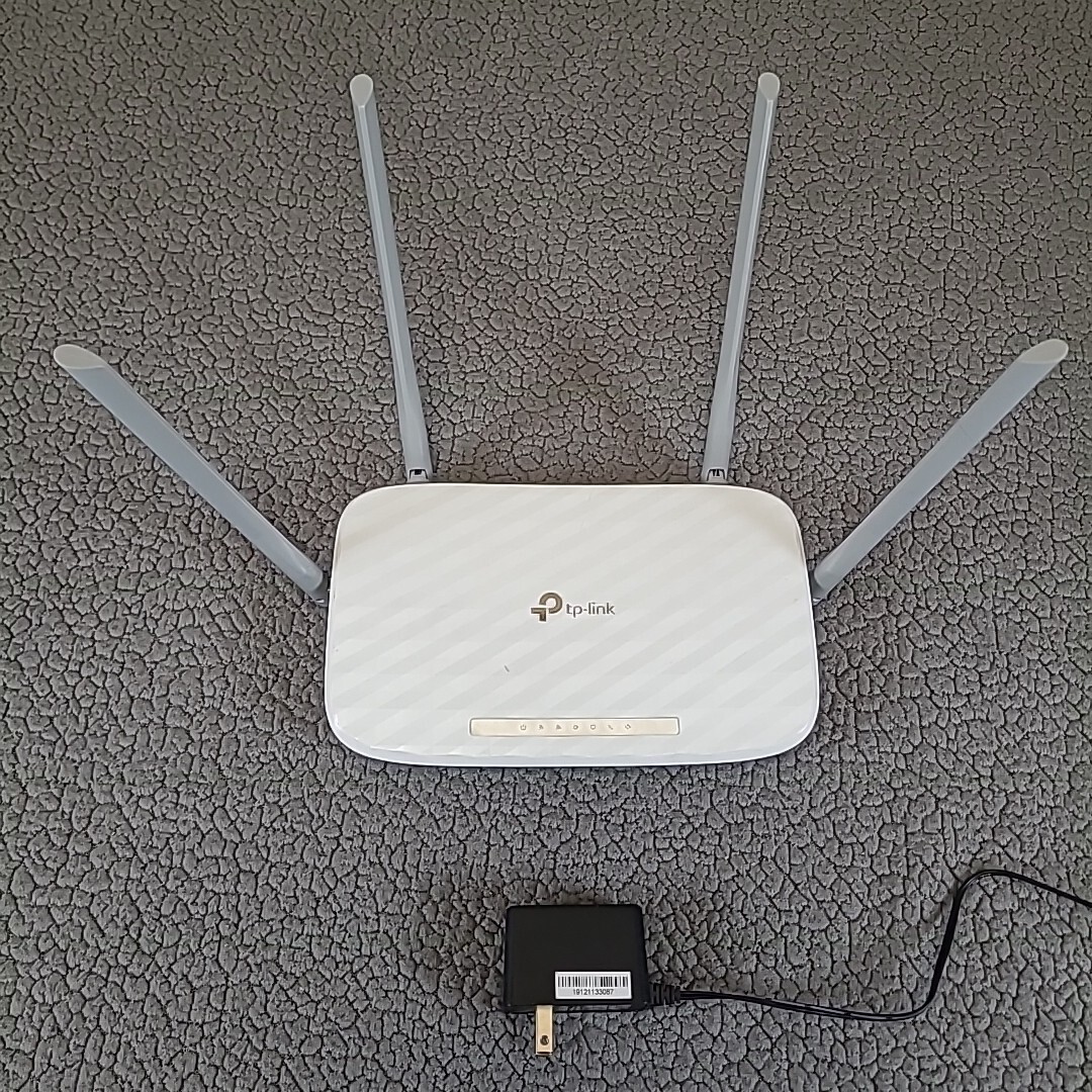 TP-Link Archer C5 AC1200 Dual Band Gigabit Wi-Fi Router Working EUC
