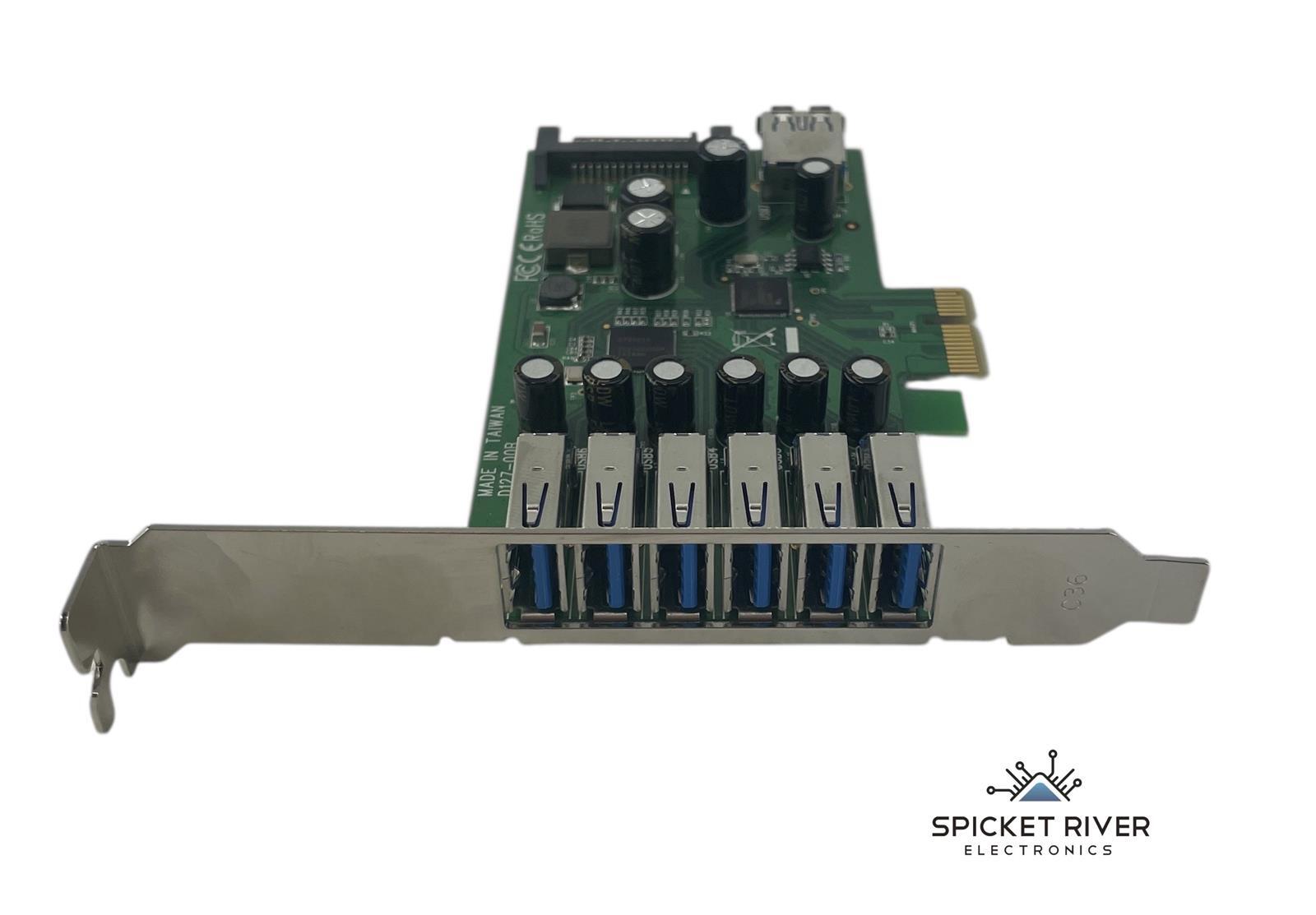 StarTech PEXUSB3S7 7-Port USB 3.0 SuperSpeed PCIe Adapter Card