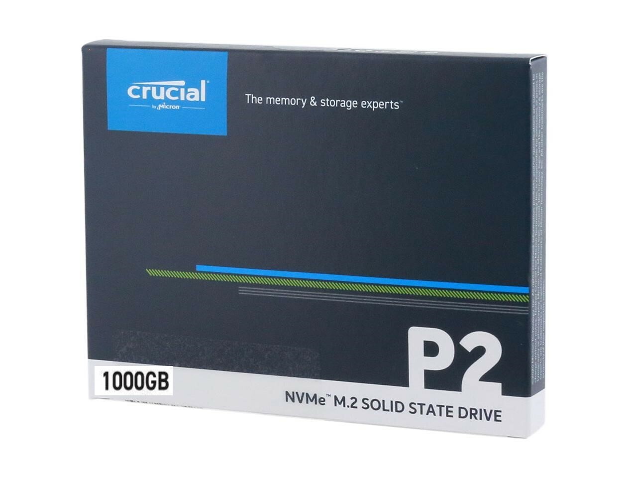 NEW  Crucial P2 1TB m.2 2280 PCIe NVME Solid State Drive SSD CT1000P2SSD8 1000GB