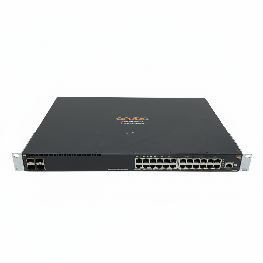 HP Aruba 2540 JL356A 24-Port Gigabit PoE+ Managed Switch with 4x SFP+ Ports