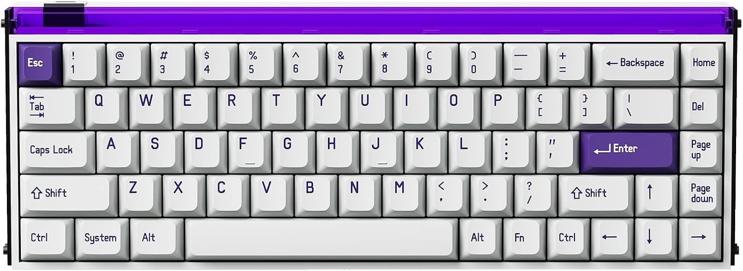 MelGeek MADE68 Pro Purple Rapid Trigger Gaming Keyboard BRAND NEW