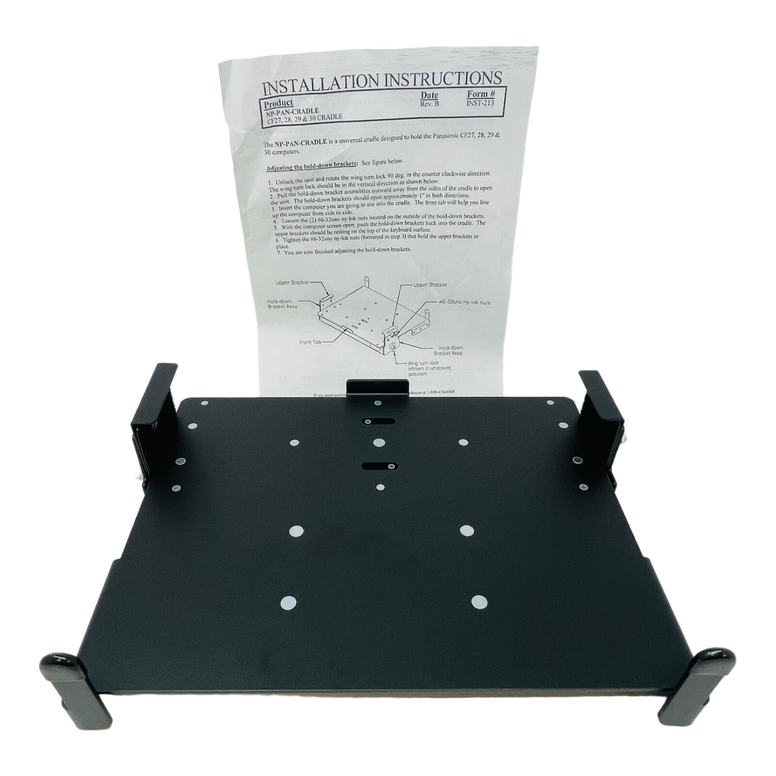 GAMBLER-JOHNSON NP-PAN-CRADLE TOUGHBOOK COMPUTER CRADLE NEW/UNUSED SURPLUS