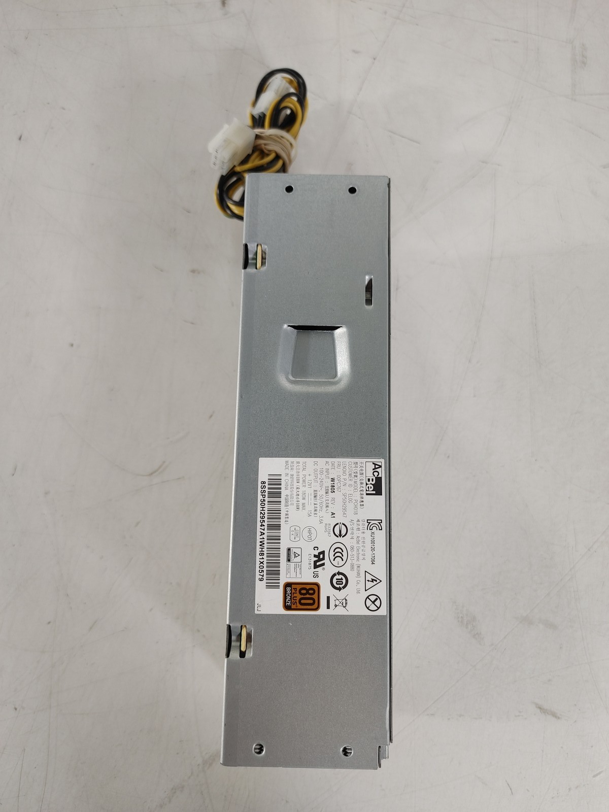 Lenovo PCH018 ThinkStation P310 Tower 400 W 10 Pin Desktop Power Supply 00PC767