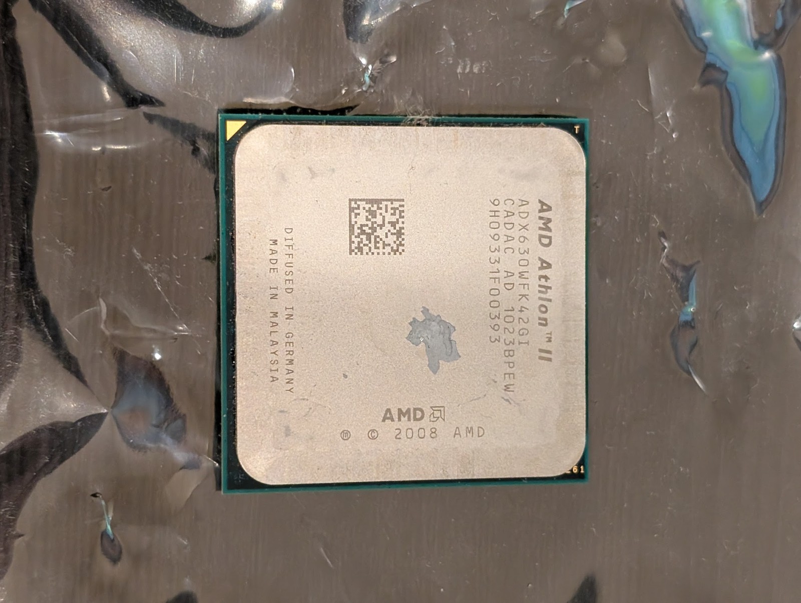AMD Athlon II X4 630 2.8GHz Quad-Core Socket AM3 CPU ADX630WFK42GI Untested