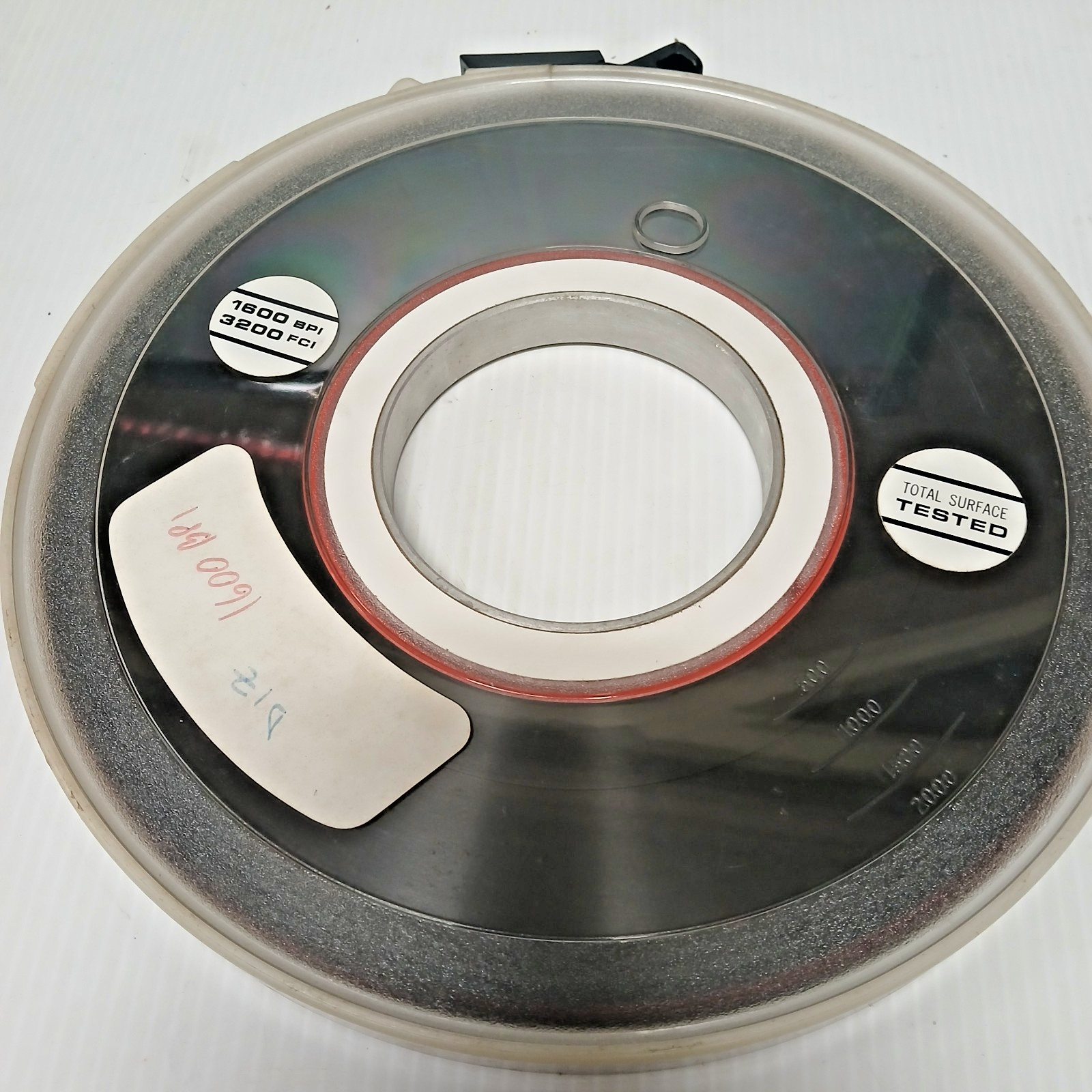 Computer Tape Reel 1600 BPI 9 Track Vintage Mainframe LOT OF 2 WITH BOX