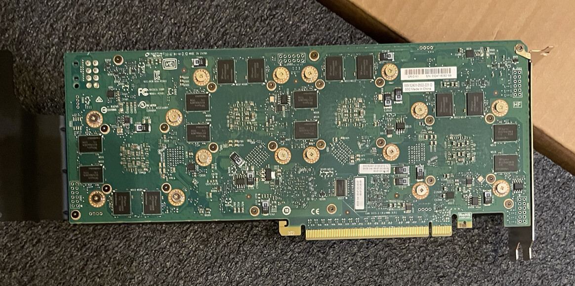 Nvidia GRID K1 16GB 4 GPU Card 74-12102 Cisco UCSC-GPU-VGXK1