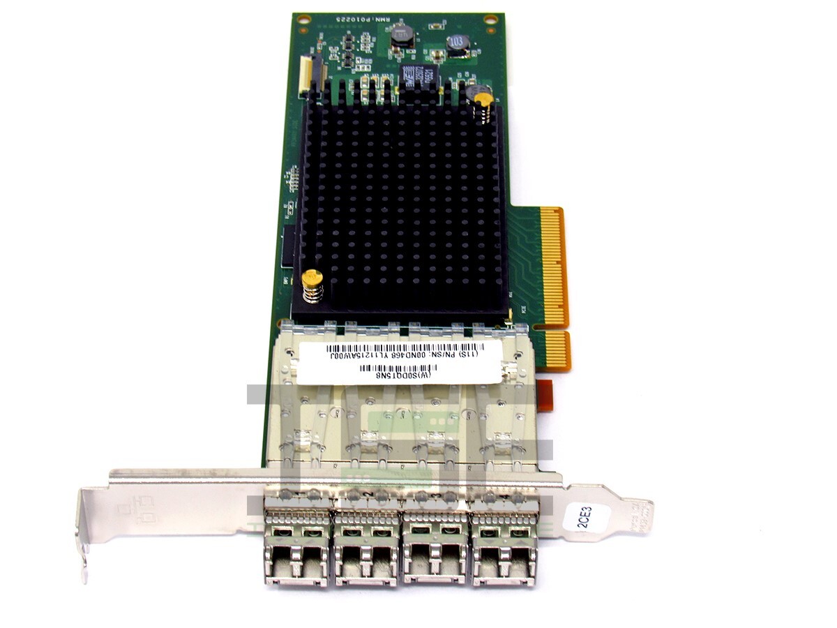 IBM 00ND468 PCIe3 4-Port 10GbE SR Full-Height Adapter CCIN 2CE3 w/ SFP'S
