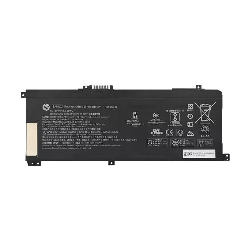 NEW Original SA04XL Battery for HP X360 15-DR 15-DR0010TX L43267-005 L43248-541