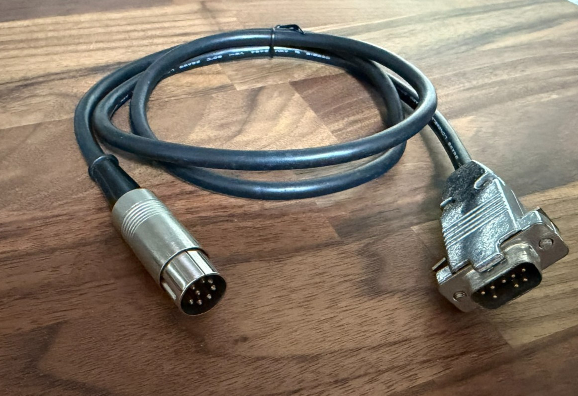 Commodore 128 C128 RGB Video Monitor Cable 80 Column NTSC 1902A