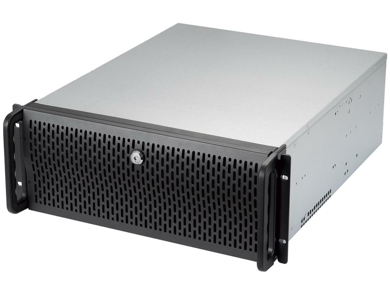 Rosewill RSV-R4000U 4U Server Chassis Rackmount Case | 8 3.5" HDD Bays, 3 5.25"