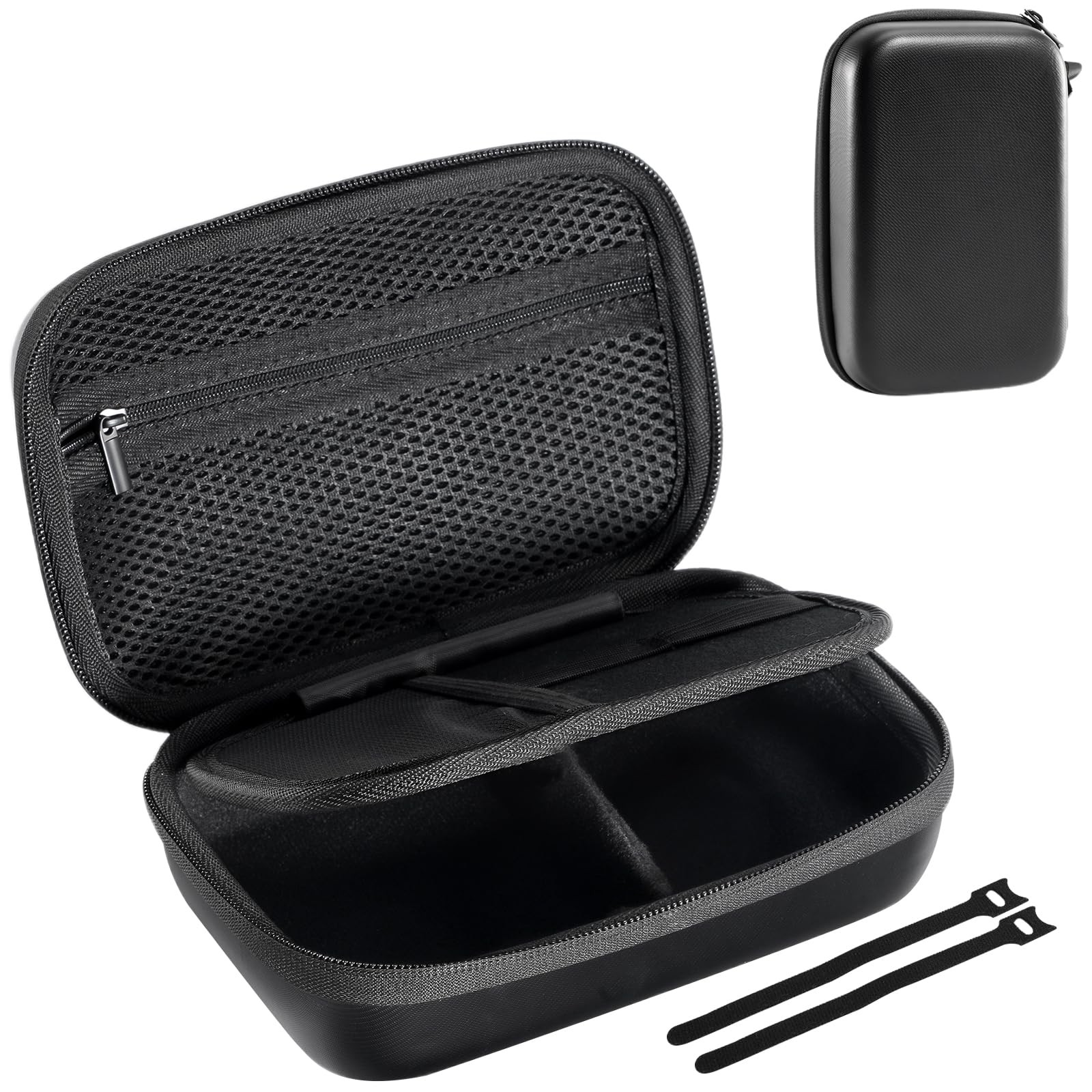 ProCase Hard Travel Electronic Small - 7.9 x 5.3 x 2.8 Inch, Shadow Black