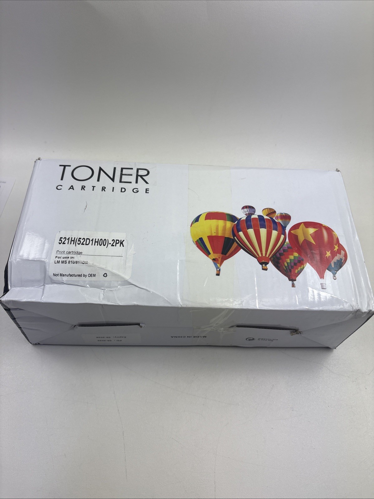 521H 52D1H00 Toner Cartridge for Lexmark MS710 MS711 MS810 MS811 MS812 Printers