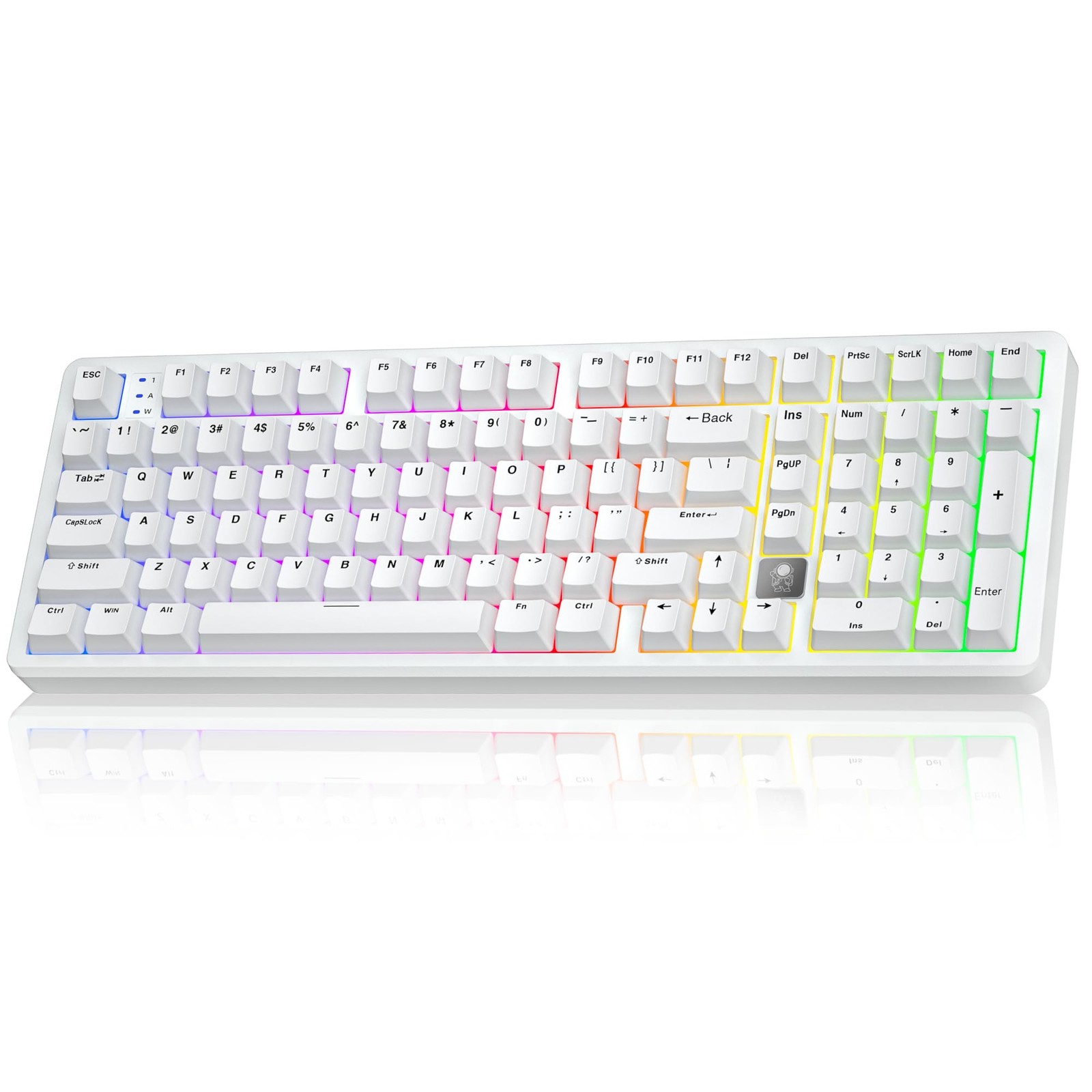 LEOBOG HI98C Pro Mechanical Keyboard White