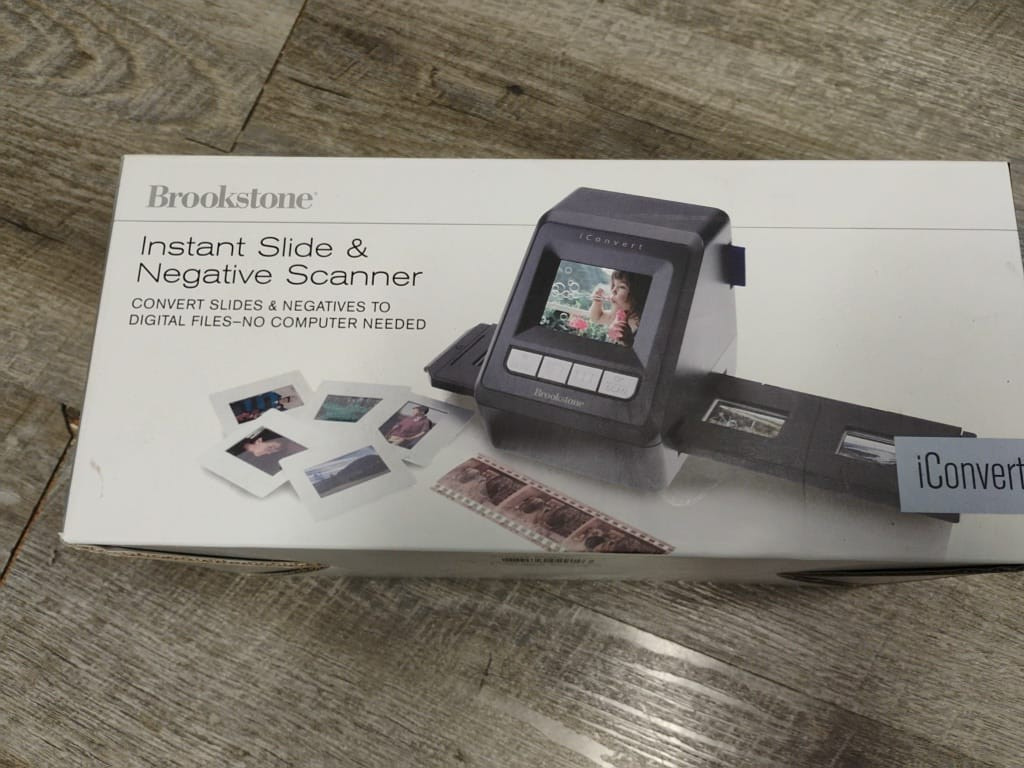 Brook Stone iConvert Instant Slide & Negative Scanner