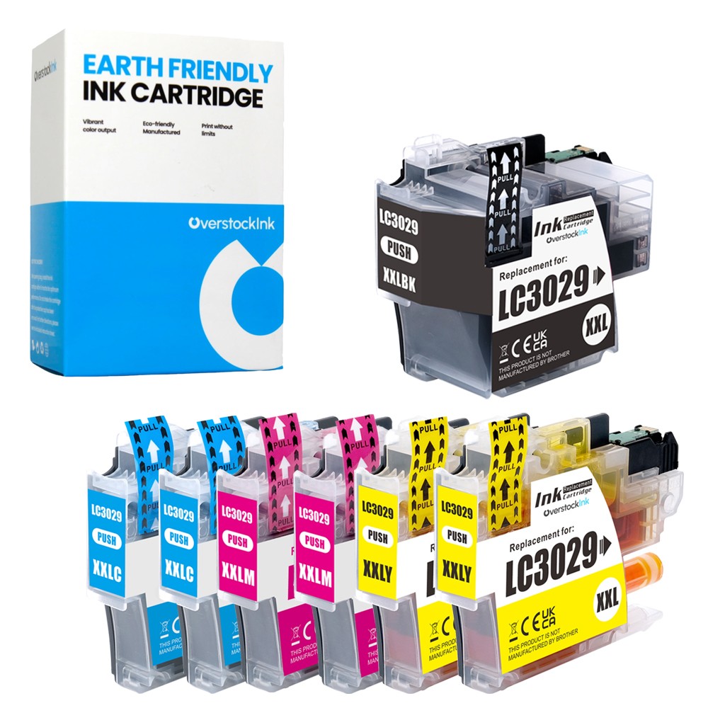 OSI Compatible 7-Pack LC3029 Ink Cartridges fits Brother MFC-J5330DW J5730DW