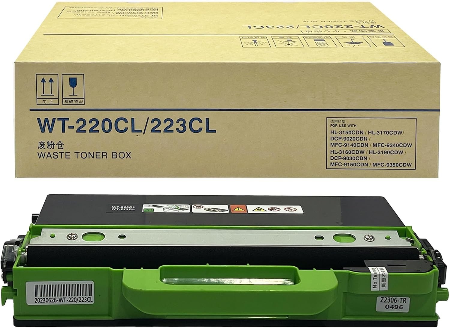 WT-220CL WT-223CL Waste Toner Box for Brother MCF-9340CDW 3170CDW L3210CW HL-...