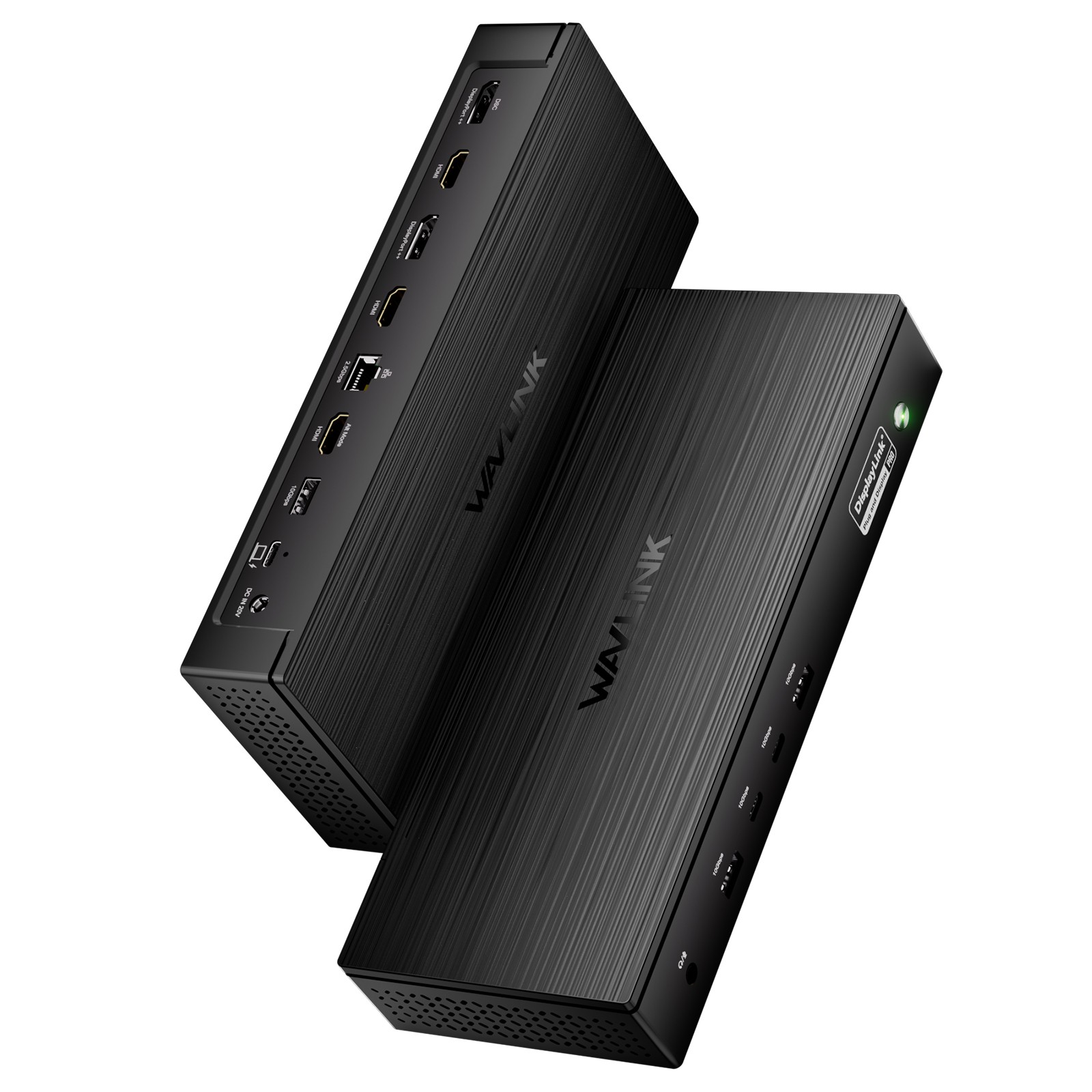 USB-C Docking Station 5 Monitors 3HDMI 2DP 100W PD 2.5G RJ45 10Gbps USB 3.2-A/C