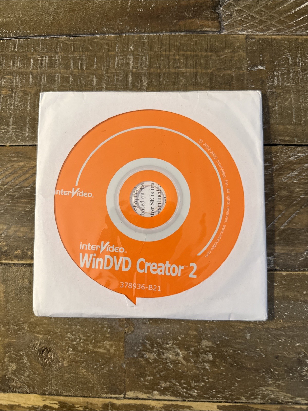 Inter Video WinDVD Creator 2 PC Cd Rom
