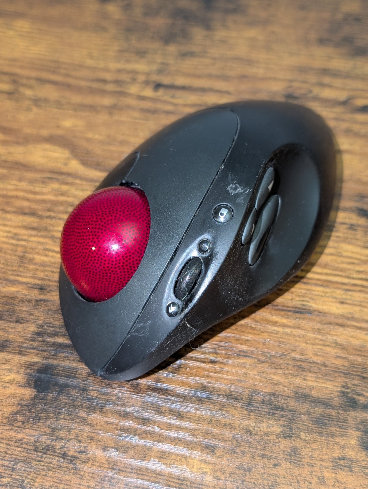 Logitech Cordless Optical Trackman T-RB22 Mouse Only No Receiver Untested