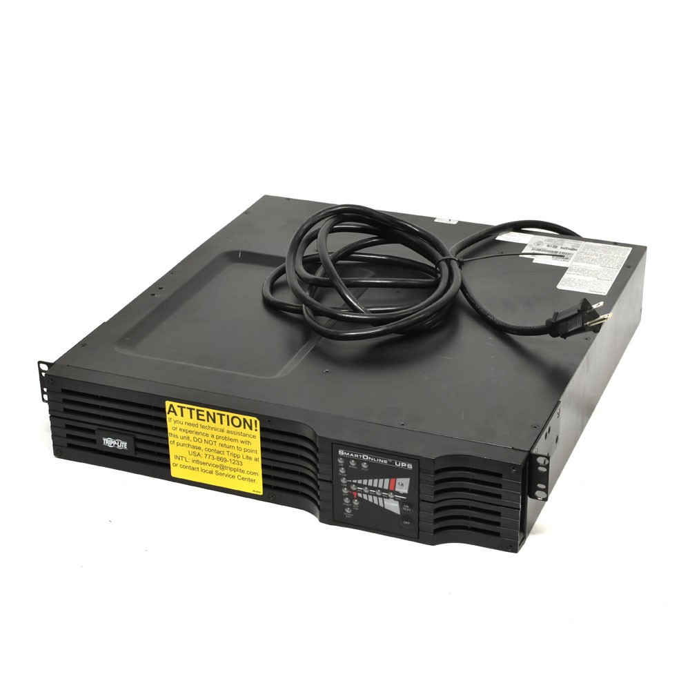 Tripp Lite SmartOnline SU1500RTXL2Ua 2x-Conversion UPS 120V 1.5kVA 1.2kW No Batt