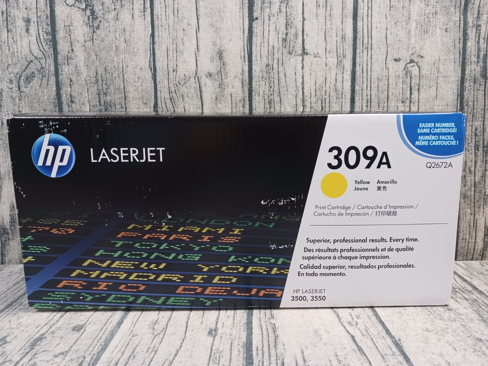 Genuine HP Laserjet (309A) Yellow (Q2672A) HP Laserjet (3500, 3550) Brand New